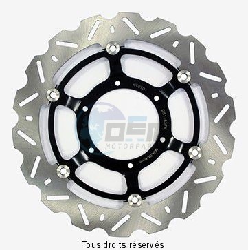 Product image: Sifam - DIS1163FW - Brake Disc Honda Ø296x110x94  Mounting holes 6xØ6,5 Disk Thickness 4,5  ET-Offset 12,5  0