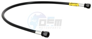 Product image: Goodridge - GDB900BK - Hose 900mm - Brake, Pre pressed with  Black lining 