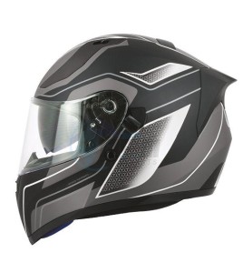 Product image: S-Line - IFV1G2202 - Integral Helmet S441 VENGE + PINLOCK - Black Mat / White - S 