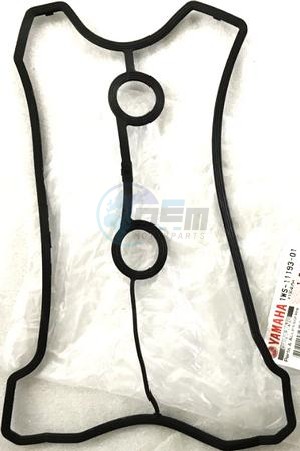Product image: Yamaha - 1WS111930100 - GASKET, HEAD COVER 1  0
