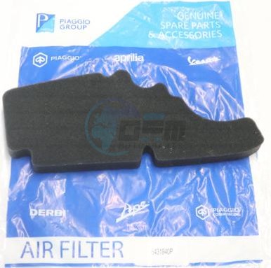 Product image: Vespa - 8431940P - Air filter PREMIUM  0