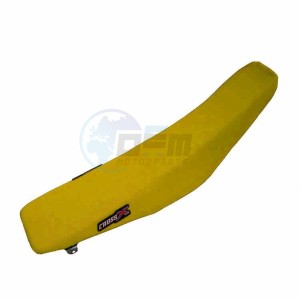 Product image: Crossx - M711-1Y - Saddle Cover HUSABERG FE-FS-FX 09-12, FE 450 08-12 YELLOW (M711-1Y) 