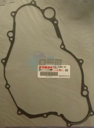 Product image: Yamaha - 5TG154620200 - GASKET, CRANKCASE COVER 3  0