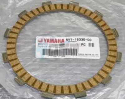 Product image: Yamaha - 5VY163300000 - PLATE, FRICTION 2  0
