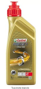 Product image: Castrol - CAST14EAFF - Oil Racing 4T 5W40 POWER1 1L - Full Synthetic 