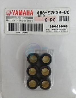 Product image: Yamaha - 4B0E76320000 - WEIGHT  0