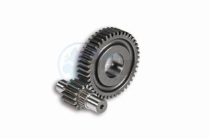 Product image: Malossi - 679925 - Gear wheel secondairy - HTQ Teeth-ratio 14/43 - shaft Ø17mm 