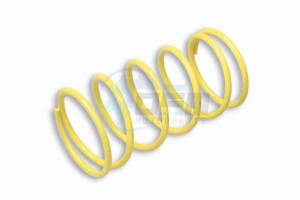 Product image: Malossi - 2916464Y0 - Pressure spring for Vario - Yellow Ø ext.58x128mm - Section 4, 3mm Tarage 5, 5kg 