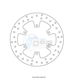 Product image: Sifam - DIS1228W - Brake Disc Yamaha Ø282x150x132,5  Mounting holes 6xØ8,5 Disk Thickness 5 