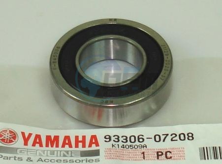 Product image: Yamaha - 933060720800 - BEARING  0