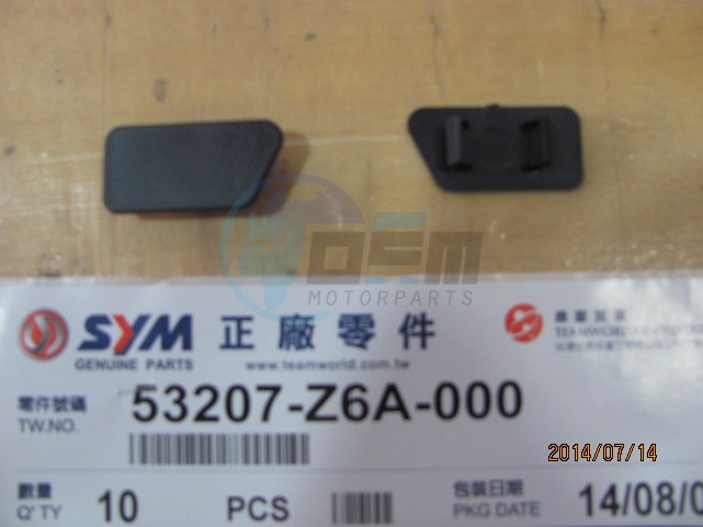 Product image: Sym - 53207-Z6A-000 - LICHTSCHAKELAAR  0