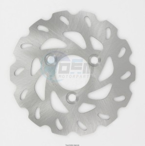 Product image: Sifam - DIS1287W - Brake Disc Kawasaki/Suzuki Ø170x68x48  Mounting holes 3xØ10,5 Disk Thickness 3 