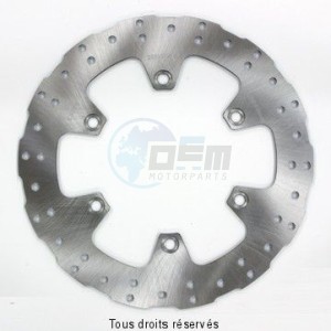 Product image: Sifam - DIS1056W - Brake Disc Honda Ø296x166x144  Mounting holes 6xØ10,5 Disk Thickness 5 