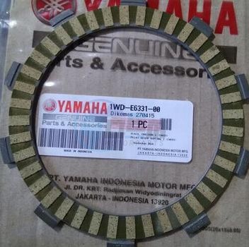 Product image: Yamaha - 1WDE63310000 - PLATE, FRICTION 2  0