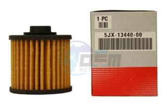 Product image: Yamaha - 5JX134400000 - ELEMENT ASSY, OIL CLEANER  0