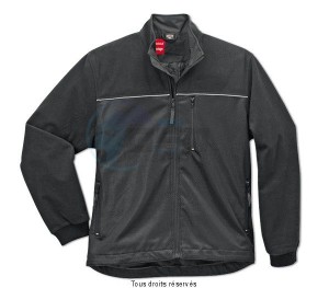 Product image: S-Line - VESTPOL11 - Sofshel Jacket 1 Homme Size XS Protection Rain/Wind/Cold 100% Polyester Black 