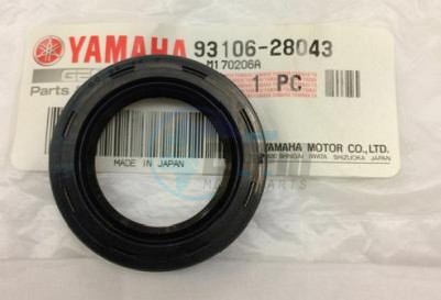 Product image: Yamaha - 931062804300 - OIL SEAL  0