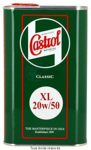 Product image: Castrol - CAST1925-7176 - Oil 4T 20W50 XL CLASSIC 1L - Mineral 