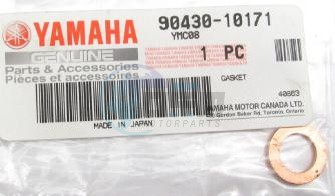 Product image: Yamaha - 904301017100 - GASKET   0