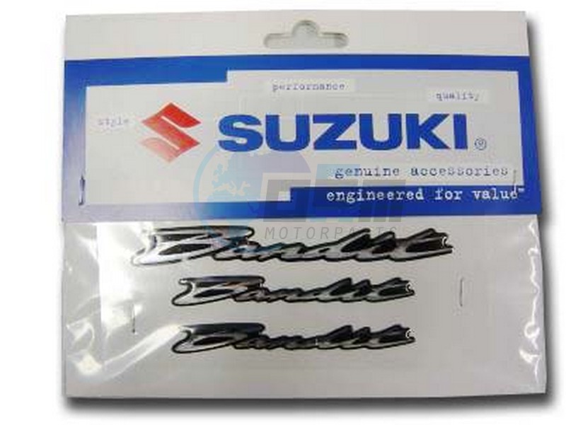 Product image: Suzuki - 990D0-SET05-PAD - DECAL ASSY BANDIT LOGO  0