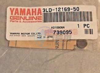 Product image: Yamaha - 3LD121695000 - PAD, ADJUSTING  0