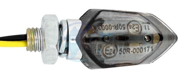 Product image: Sifam - CLI7052 - Micro Indicator Universal - LED - Homologation CE - Chrome/Smoke  0