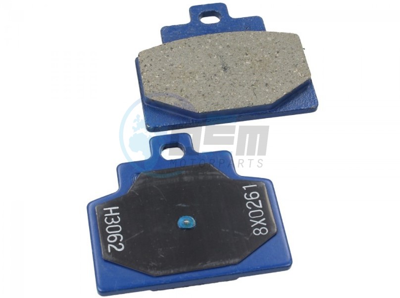 Product image: Gilera - 647161 - Rear Brake pads couple.  0