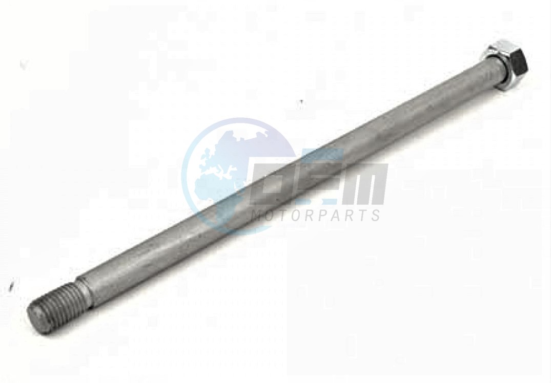 Product image: Derbi - 00H01304202 - REAR WHEEL AXLE SUB-ASSEMBLY  0