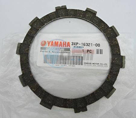 Product image: Yamaha - 3XP163210000 - PLATE, FRICTION  0