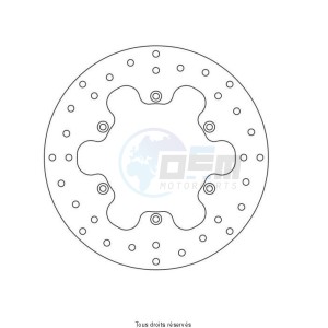 Product image: Sifam - DIS1215W - Brake Disc Yamaha Ø240x133x115  Mounting holes 6xØ6,5 Disk Thickness 4 
