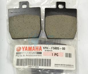 Product image: Yamaha - 1PHF58050000 - BRAKE PAD KIT  0