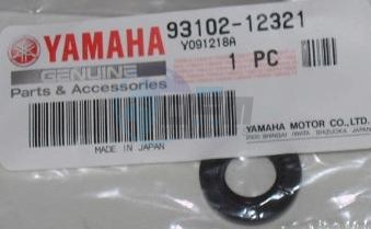 Product image: Yamaha - 931021232100 - SEAL, OIL (30X)  0