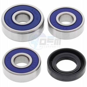 Product image: All Balls - 25-1167 - Wheel bearing kit with dust seal HONDA CR-F 50 2013-2016 / XR 50 2000-2003 / DR 125 S 1986-1988 