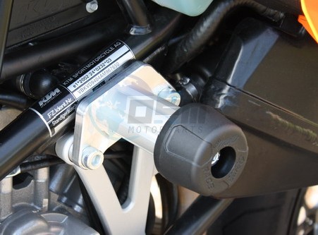 Product image: GSG-Mototechnik - 150-50-40-D19 - Crash protectors Ducati Diavel 2011-  0