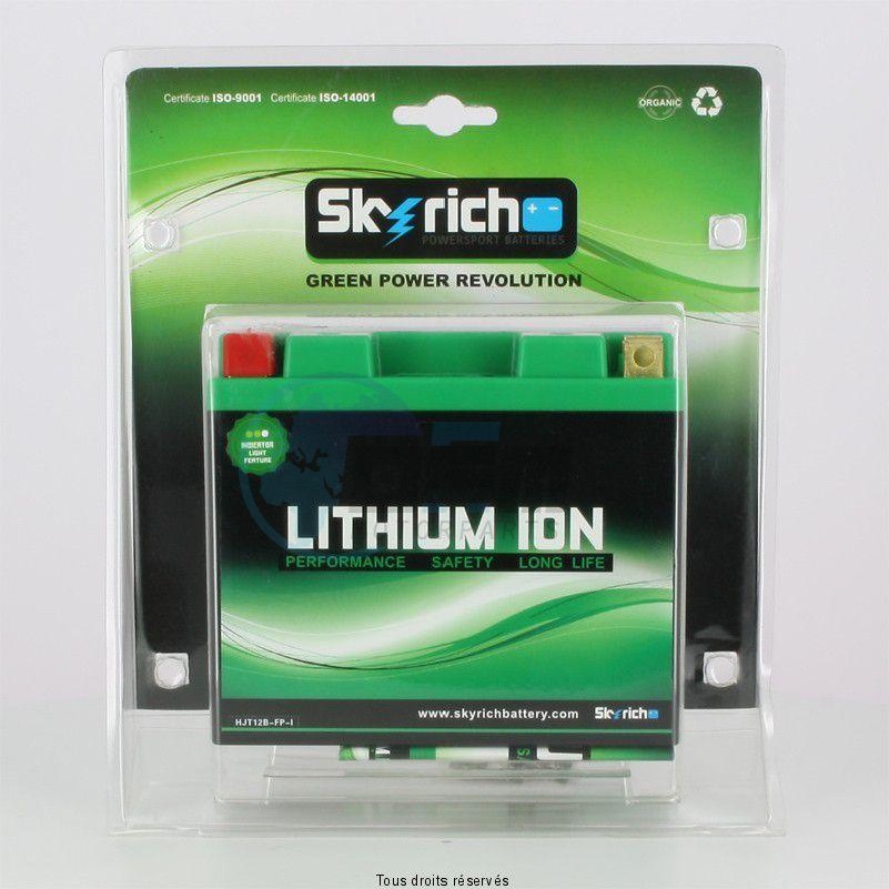 Product image: Skyrich - 612125 - Battery YT12B-BS / HJT12B-FP-S L 150mm  W 65mm  H 130mm with filler rings  H 144    + -  2