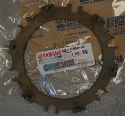 Product image: Yamaha - 5GJ165500000 - PRESSURE PLATE ASSY  0