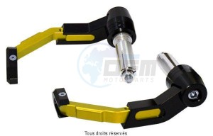 Product image: Sifam - PRL200D - Lever protections CNC Gold Ø 13-17mm Left and Right 