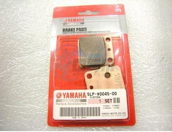 Product image: Yamaha - 5LPW00450000 - BRAKE PAD KIT  0