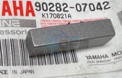 Product image: Yamaha - 902820704200 - KEY, STRAIGHT   0