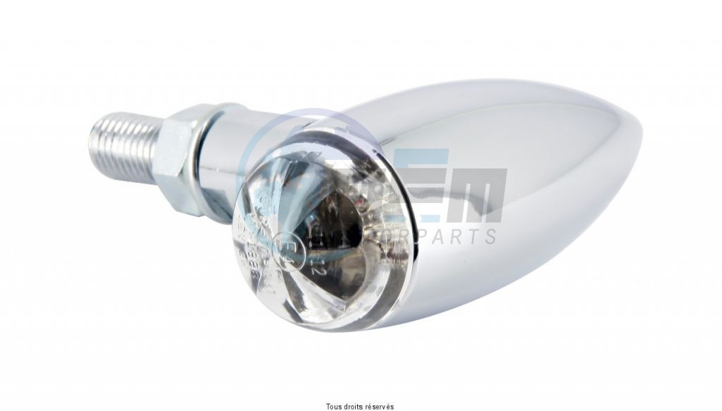 Product image: Sifam - CLI7040 - Mini indicator pair LED C.E Bullet Steel Chrome Approved C.E  0