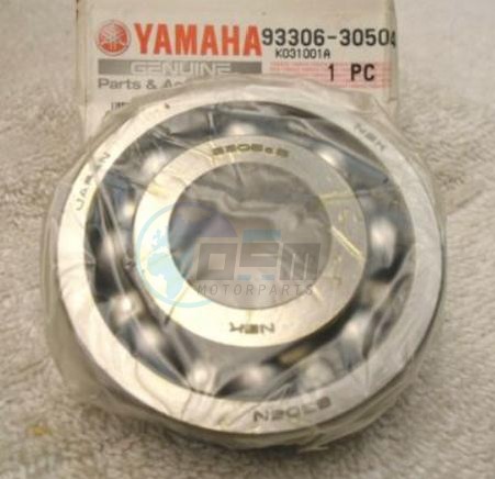 Product image: Yamaha - 933063050400 - BRG,R-B 6305 62MM 225G NK  0