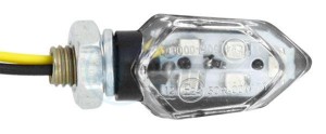 Product image: Sifam - CLI7050 - Micro Indicator Universal - LED - Homologation CE - Black/Transparent 
