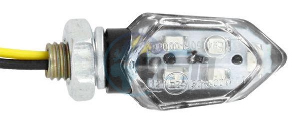 Product image: Sifam - CLI7050 - Micro Indicator Universal - LED - Homologation CE - Black/Transparent  0