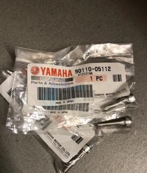 Product image: Yamaha - 901100511200 - BOLT, HEXAGON SOCKET HEAD(1FM)  0
