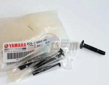 Product image: Yamaha - 2C0116540000 - BOLT, CONNECTING ROD  0