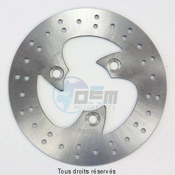 Product image: Sifam - DIS1067 - Brake Disc Yamaha  Ø190x79,5x58,2  Mounting holes 3xØ10,5 Disk Thickness 4  0