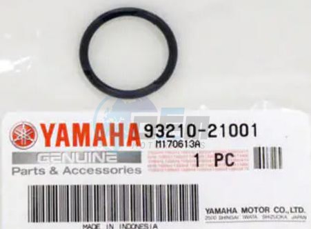 Product image: Yamaha - 932102100100 - O-RING  0