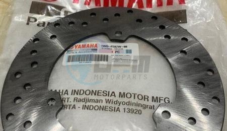 Product image: Yamaha - 1WDF582W0000 - DISK, REAR BRAKE 2  0